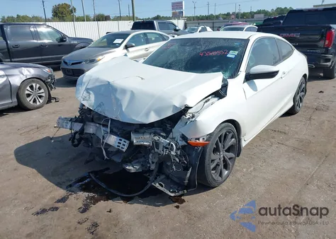 2020 Honda Civic Sport из США, поврежденный, VIN 2HGFC4B81LH302331